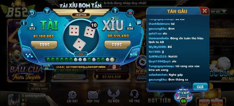 Người chơi nói gì về game tài xỉu B52?